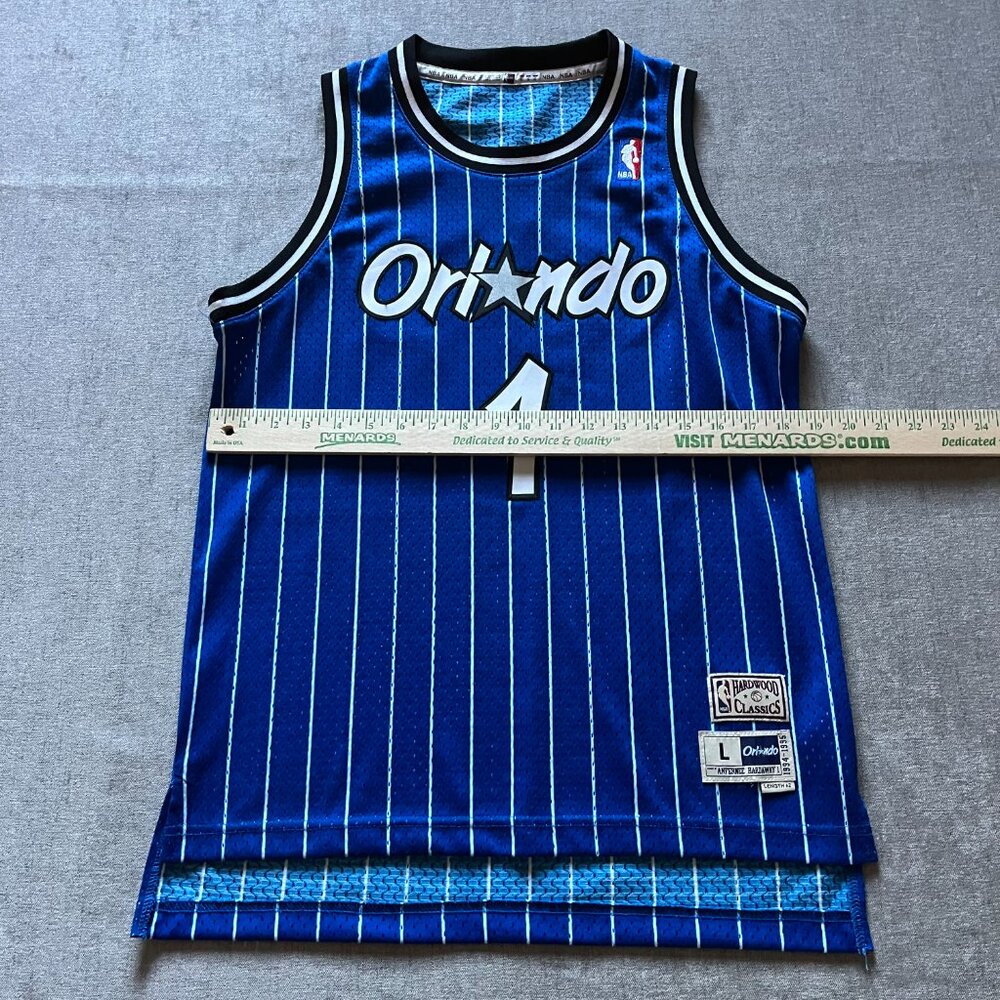 Orlando Magic Penny Hardaway Jersey Adult S/Youth L Blue HWC NBA 1994-1995 NEW - Picture 6 of 7